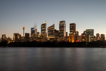 Fototapeta na wymiar Sydney City Harbour