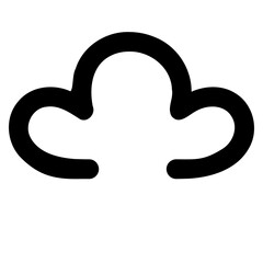 Transparent PNG of a hail symbol as used on weather maps shown on television weather forecasts. It consists of a dark cloud with two white circles falling - obrazy, fototapety, plakaty