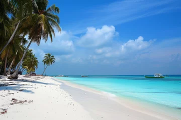 Tafelkleed Lakshadweep Islands beach © DK_2020