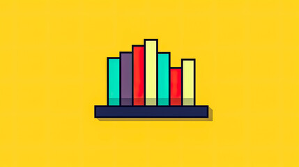 Flat chart and graph elements