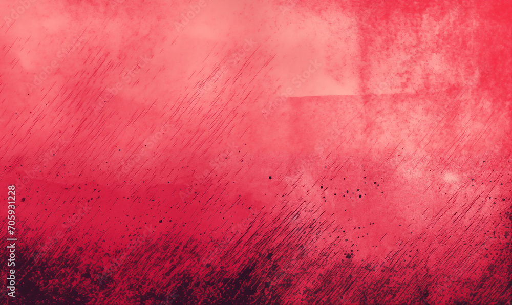 Poster grunge background with space for text or image. red texture