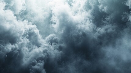 Obraz premium Realistic dry ice smoke clouds fog overlay perfect for compositing into your shots.