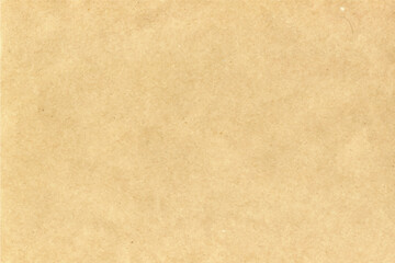 Recycled kraft paper background. Crumpled beige paper for templates. Vector illustration.