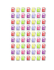 Kawaii Fill cars with Gas Reminder Gas station Stickers, png, transparent background