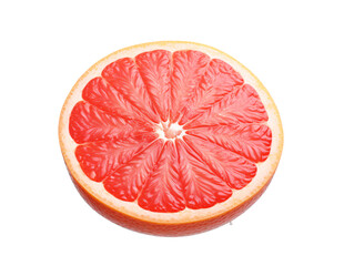 a grapefruit cut in half
