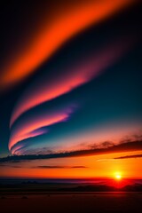 Puesta de sol dram&aacute;tica