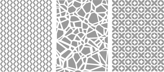 Abstract glass window frosted, glass partition Circle Lattice Stencils  Crafting Canvas Seamless diamond rhombus check pattern Glass Etching Designs Stencil stone Moroccan Patterns, Stone Crackle - obrazy, fototapety, plakaty