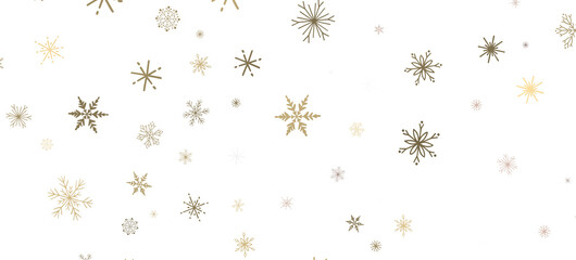 Snowflake Blizzard: Brilliant 3D Illustration Showcasing Descending Holiday Snowflakes