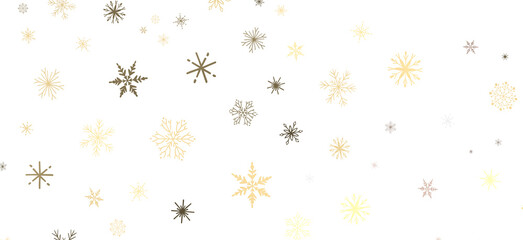Snowflake Blizzard: Brilliant 3D Illustration Showcasing Descending Holiday Snowflakes