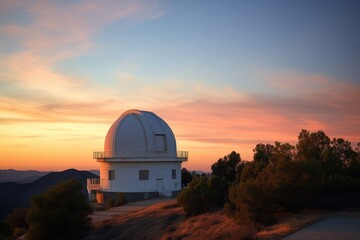 Fototapeta na wymiar Palomar Observatory California
