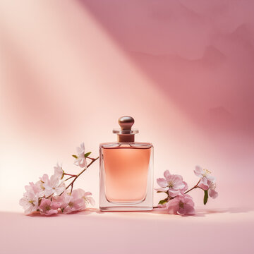 Fotograf&iacute;a de producto de fragancia para dama, aromas dulces, sensuales y frescos, sobre fondo liso