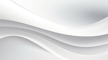 Abstract White Monochrome Background for Design AI Generated - obrazy, fototapety, plakaty