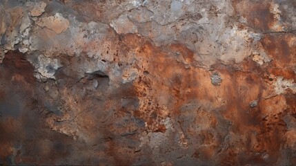 Minimalistic Rusty Stone or Metal Surface Texture AI Generated
