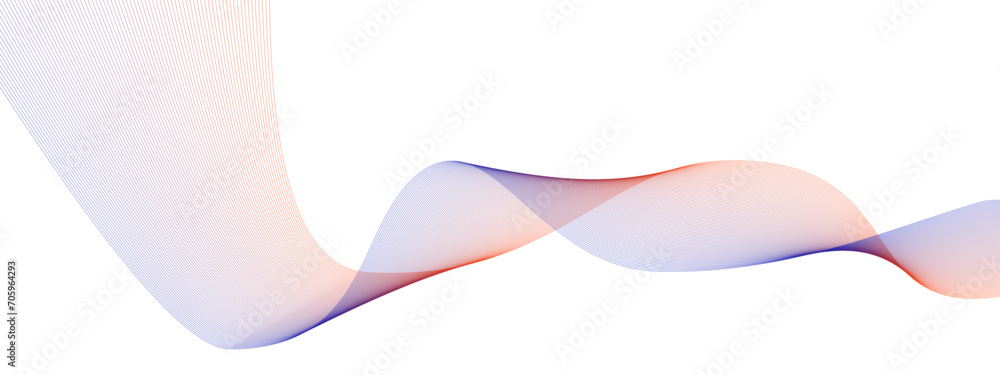 Aufkleber colorful style wavy structure or sound equalizer. lines texture created by bend tool. abstract smoot