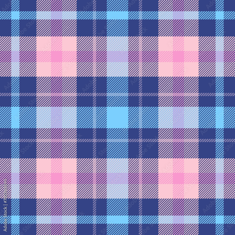 Poster plaid seamless pattern. repeating checker fabric for design prints plaids. repeated check ekose. che