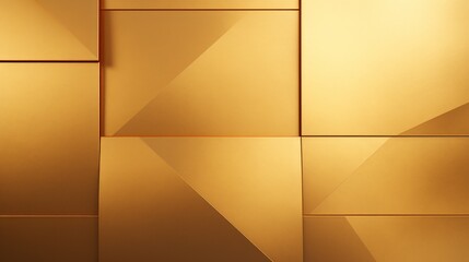 Minimalistic Gold Metal Texture AI Generated