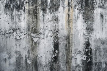 Grime-covered concrete wall, a textured shot featuring a grime-covered concrete wall.