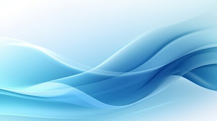 Minimalistic Clean Blue Abstract Background AI Generated