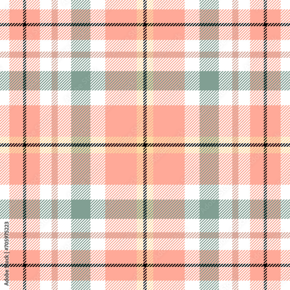 Poster plaid seamless pattern. repeating checker fabric for design prints plaids. repeated check ekose. che