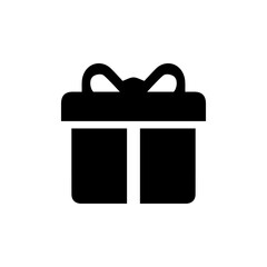 Gift box vector icon illustration.