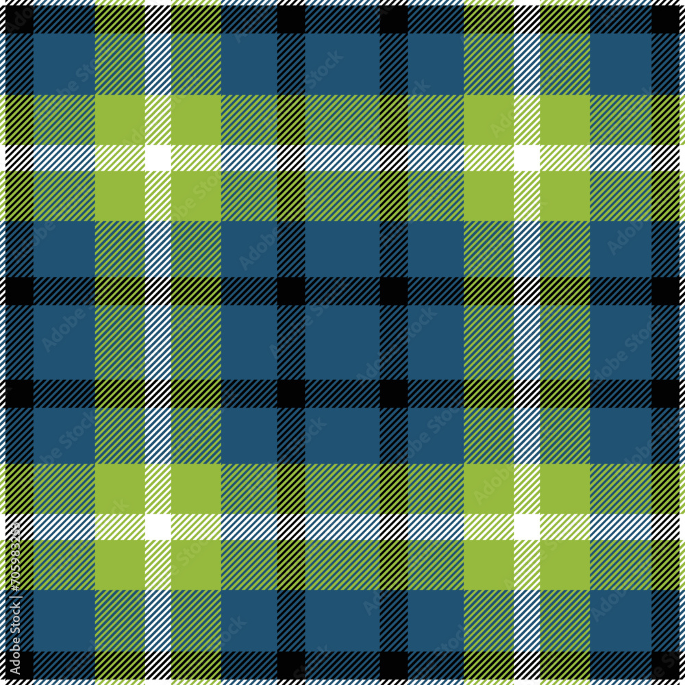 Poster plaid seamless pattern. repeating checker fabric for design prints plaids. repeated check ekose. che