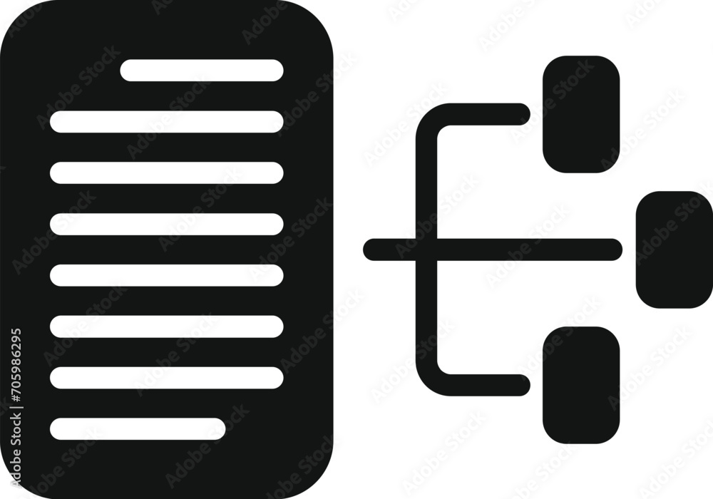Poster data file scheme icon simple vector. cloud process. time media safety