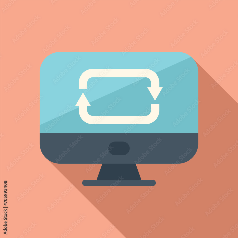 Poster button lock digital icon flat vector. stroke online. search computer filter