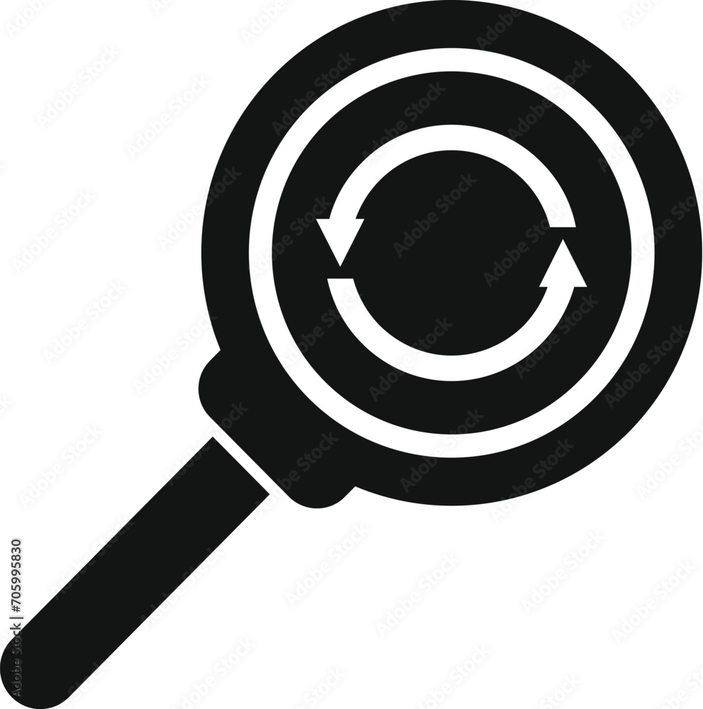 Poster search filter icon simple vector. education digital. web data app