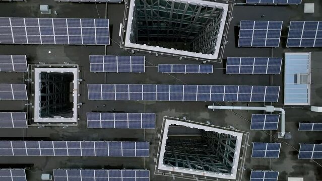 Eco-friendly building at Lorient's riverfront.