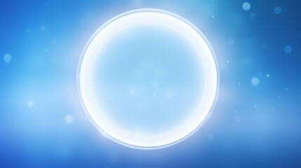 White Bokeh Blur Background - Circle Light

