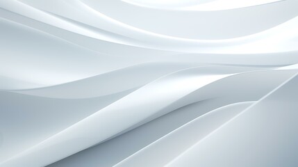 Abstract Blue Waves Background Design

