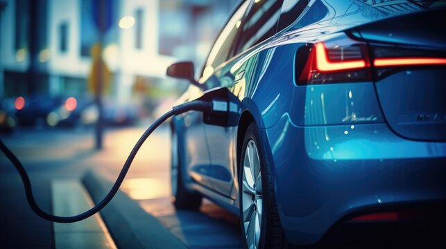 energizing sustainability: the electric green and eco-friendly car revolution, showcasing efficient battery charging and embracing eco-conscious driving for a greener and cleaner automotive future