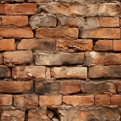 Seamless sandstone facade with textured stone wall brick pattern for background design and decor.