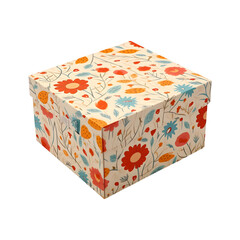 Obraz premium GIFT BOX isolated on white and transparent background
