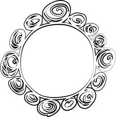 Sun symbols hand drawn. Summer icon design