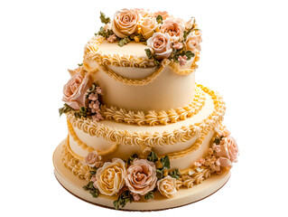 Obraz na płótnie Canvas wedding cake, png