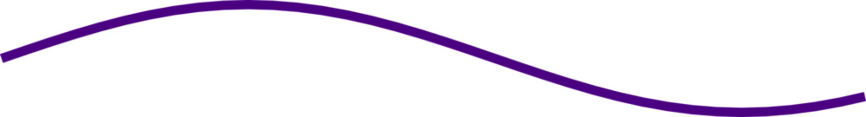 An abstract transparent curvy wave shape line design element.