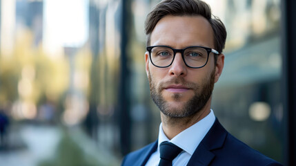 Fototapeta premium portrait of a businessman
