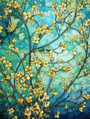 Pastoral Views: Spring Blossoms - Floral Wall Art Print