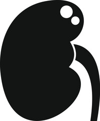 Human organ icon simple vector. Science transplant. Cell bioprinting