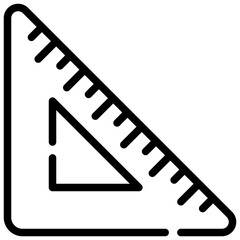 Triangle Ruler Icon