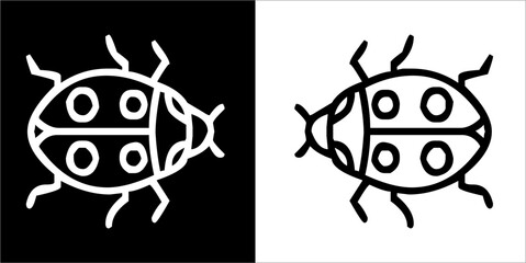 Illustration vector graphics of insect icon