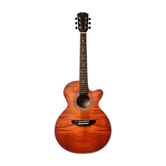 Obraz premium GUITAR isolated on white and transparent background