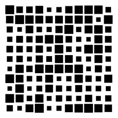 set of black squares