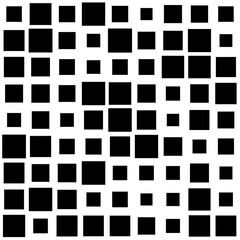 set of black squares