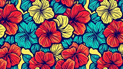 seamless floral background