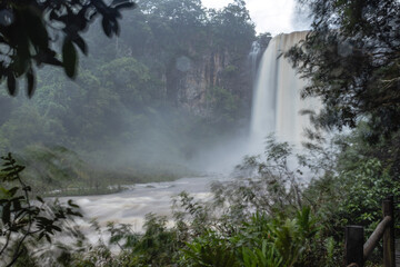 Cachoeira na cidade de Costa Rica, Estado do Mato Grosso do Sul, Brasil