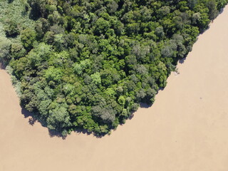 The Kinabatangan river is one of the best and most easily accessible places to see wildlife in...
