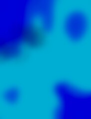 Abstract blurry blue blob background