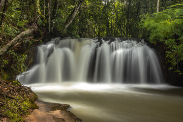 Fototapeta premium Cachoeira na cidade de Costa Rica, Estado do Mato Grosso do Sul, Brasil